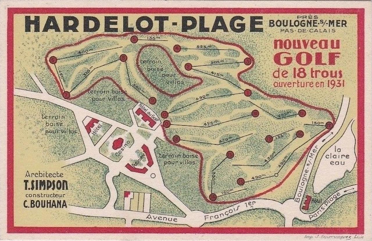 Le Regina Hotel Restaurant Hardelot-Plage Eksteriør bilde